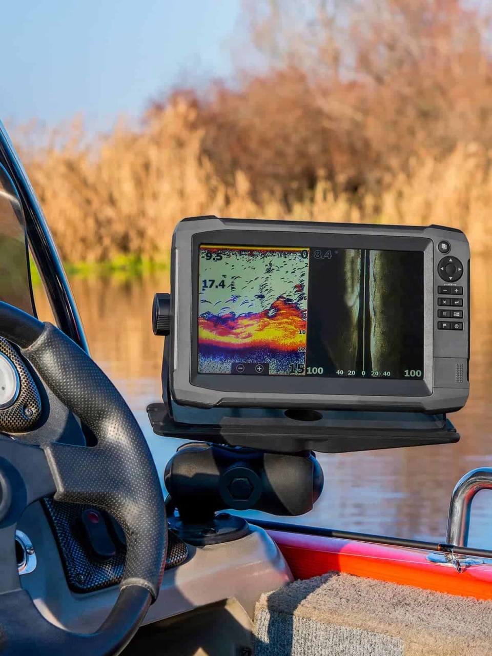 Marine electronics powered by Fullriver batteries